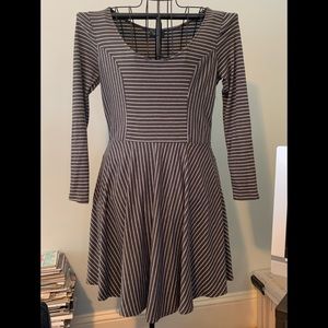 ModCloth Weekend Plans Fit and Flare Dress